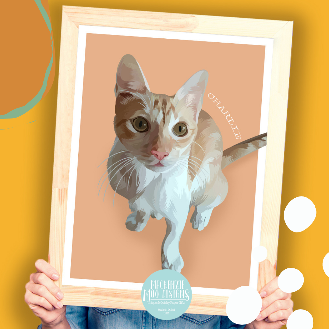 Add an Additional Pet to your Personalised Pet Portrait