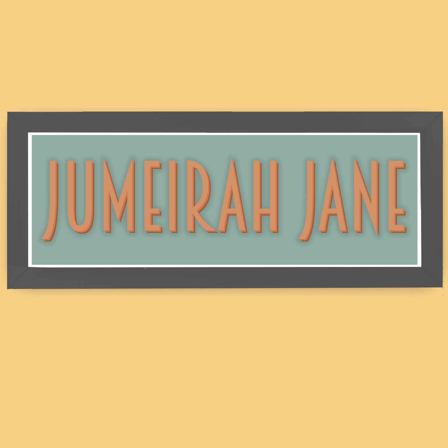 "Jumeirah Jane" Print