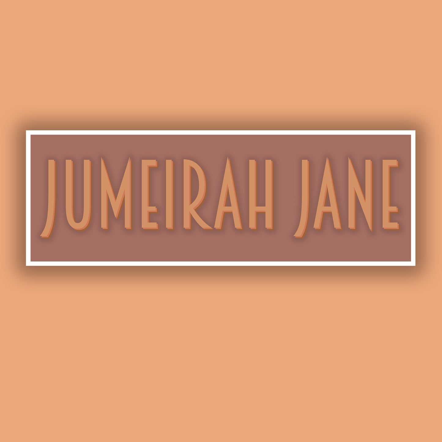 "Jumeirah Jane" Print